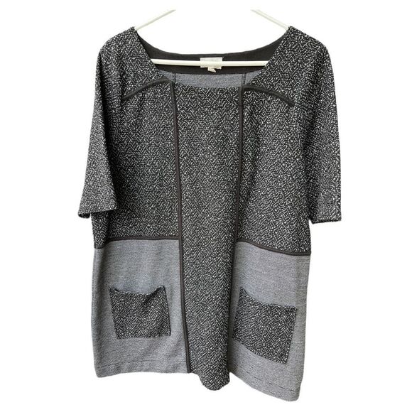 Anthropologie size XL Meadow Rue Mitzie channeled tunic - Picture 3 of 8